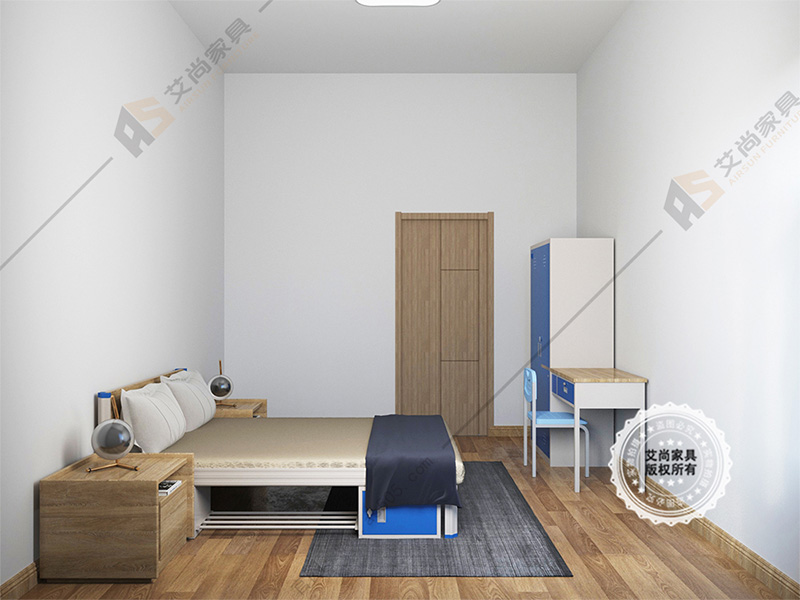 簡約現(xiàn)代單層床