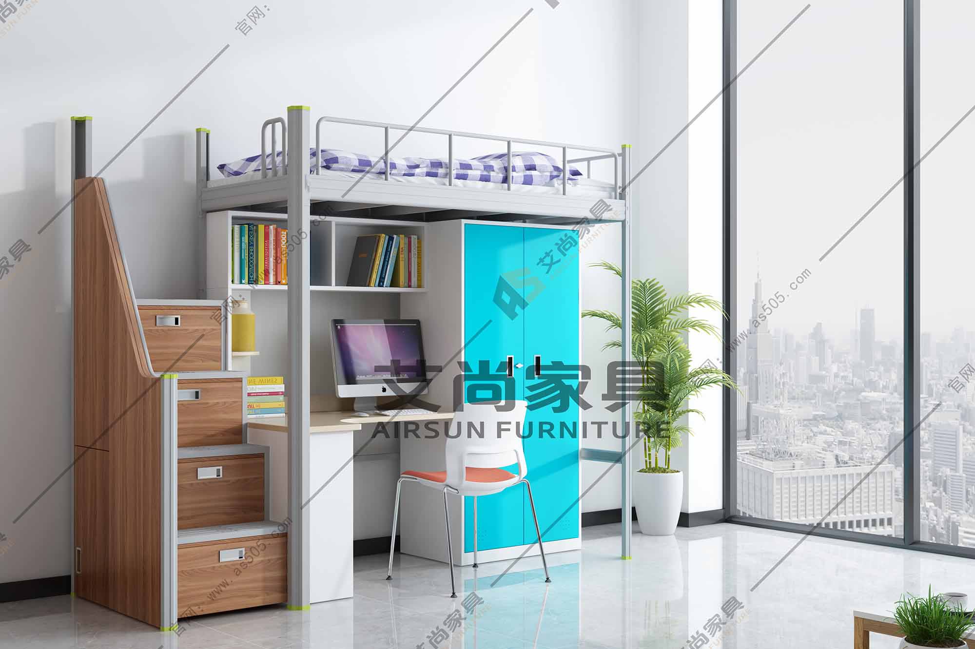 員工宿舍鐵架床 員工宿舍鐵架床