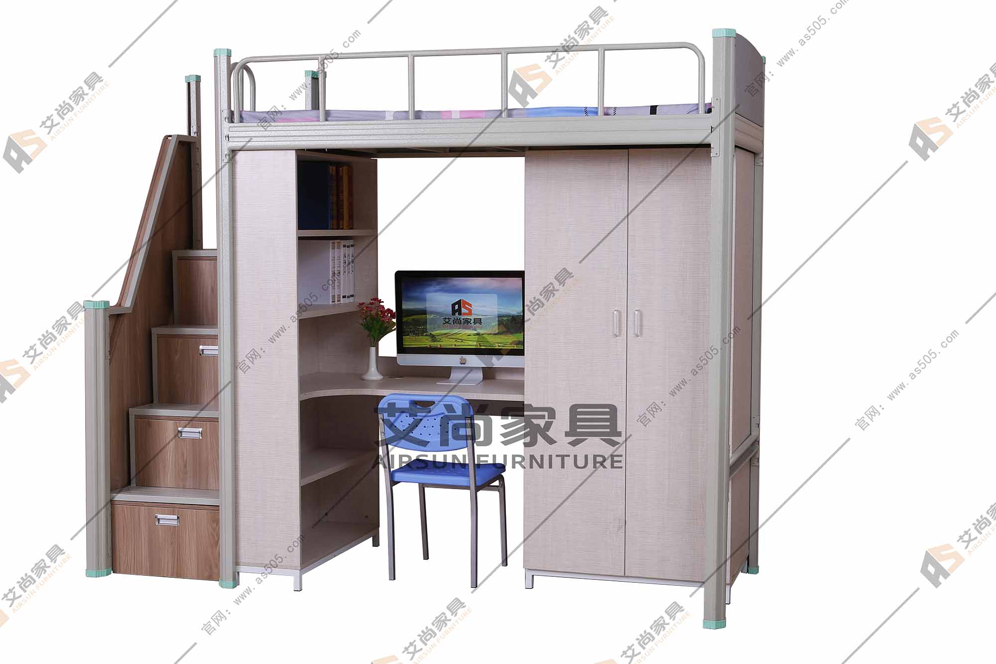 宿舍鐵架床廠家 宿舍鐵架床廠家