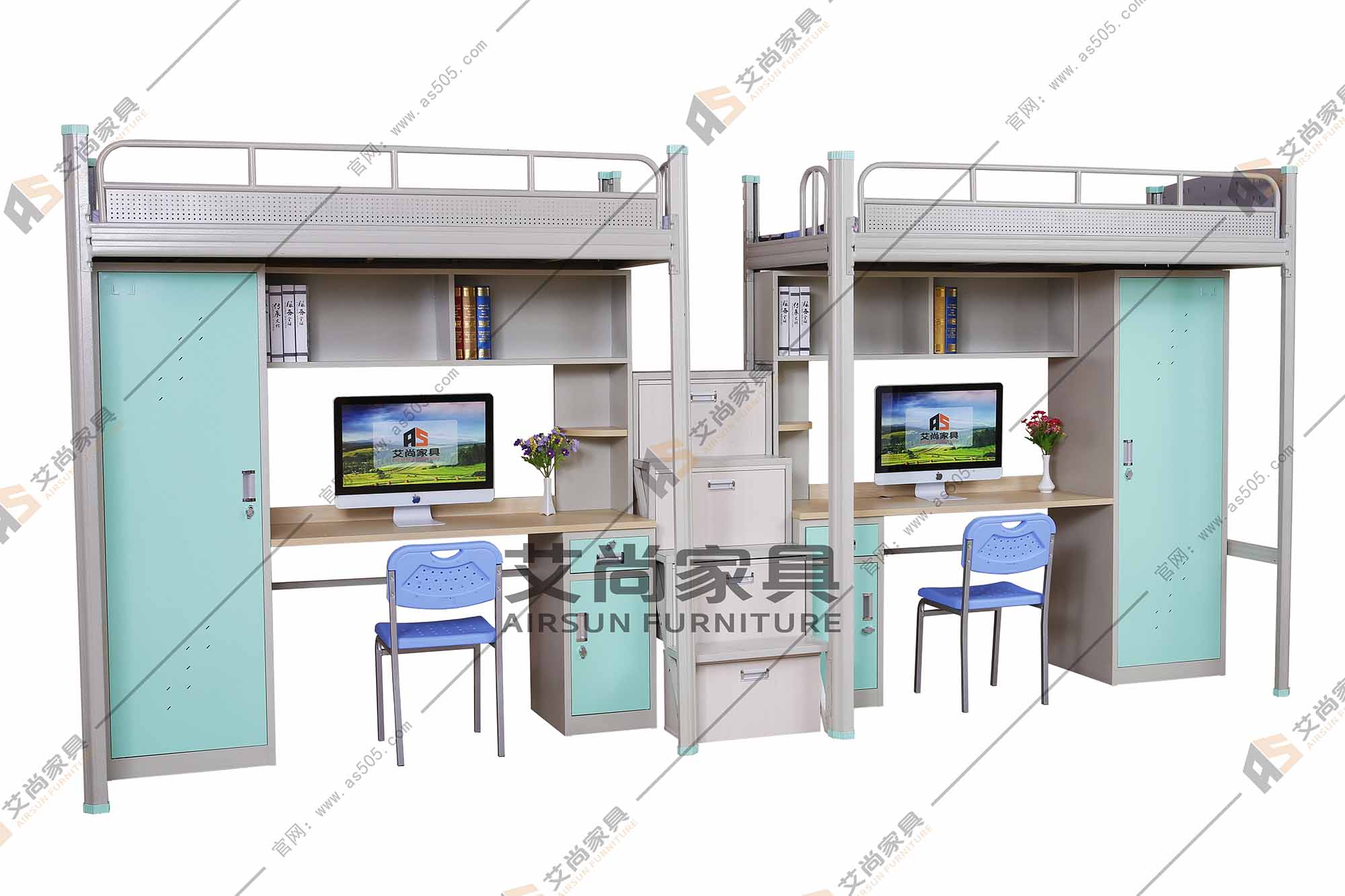 鋼制學(xué)生公寓床