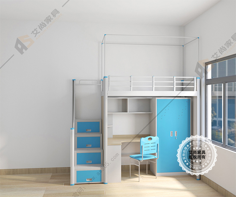 可拆式單人公寓床