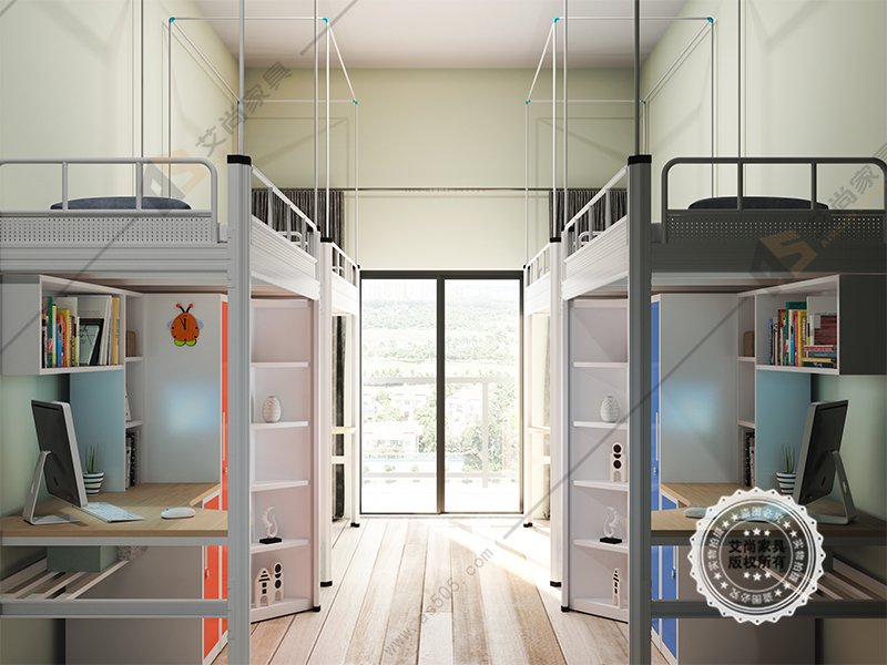 鋼制學(xué)生公寓床