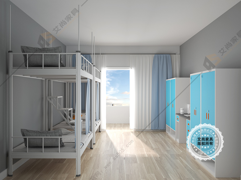 連體上下鋪鐵床