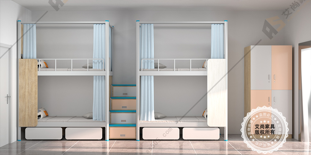 鋼制雙層鐵架床 鋼制雙層鐵架床