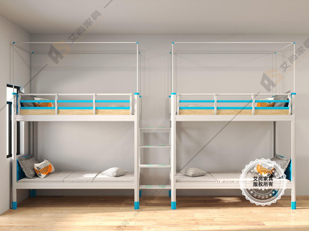 鋼制雙層鐵架床 鋼制雙層鐵架床