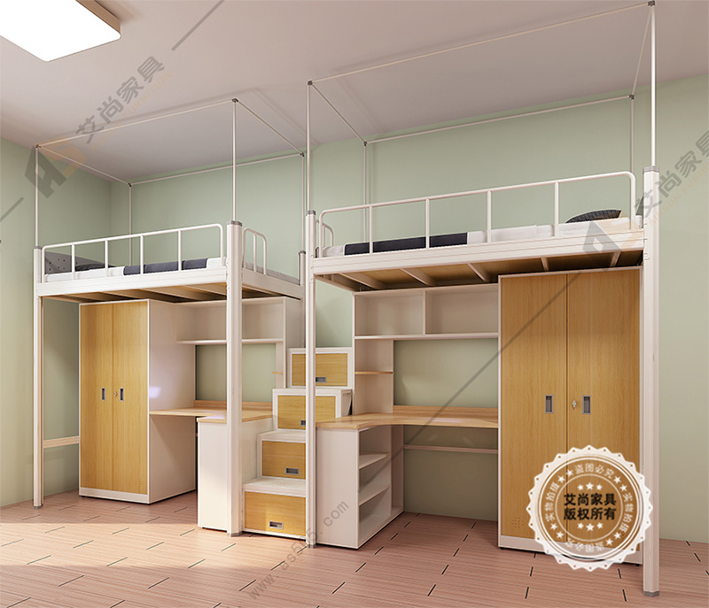 惠州員工公寓床的款式搭配，真的很好看