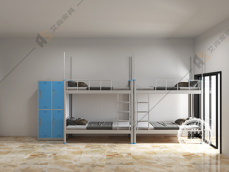 鋼鐵雙層鐵床宿舍家具會(huì)生銹嗎？艾尚家具教你如何防銹