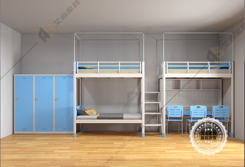 單人雙層鐵架床 單人雙層鐵架床